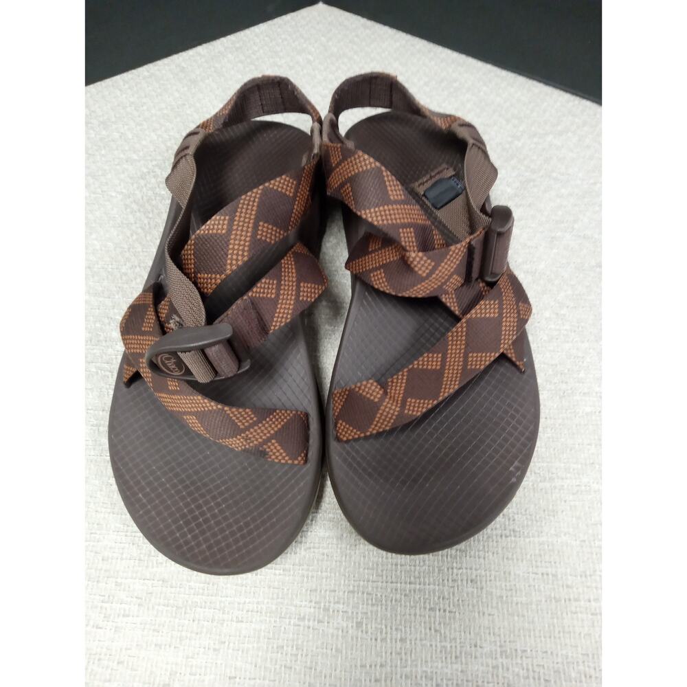 Men's Chaco Brown Z Cloud Sandals Water Hiking Shoes Sz 9  0339